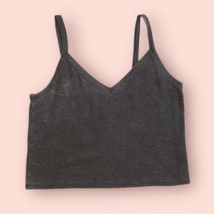 American Eagle Waffle Knit Crop Top